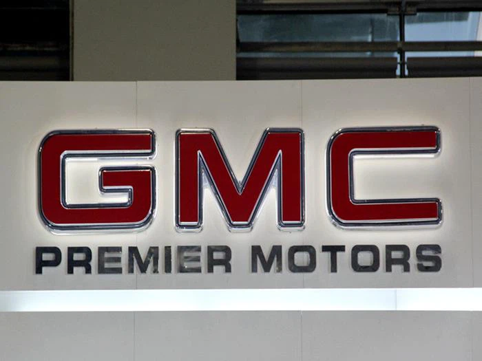 GMC Automotive Showroom Signage