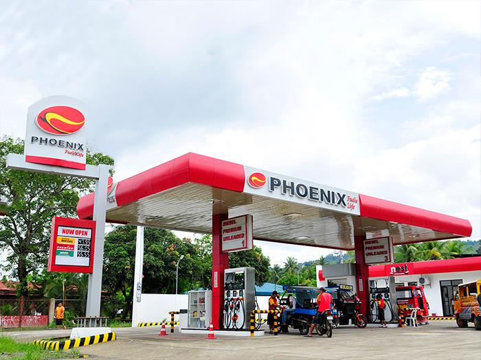 เครื่องหมาย Phoenix Gas Station