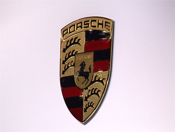 Porsche Automotive Signage Chrome Car Logo Letter Sign