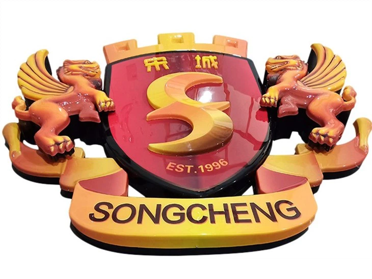 City Emblem Billboard China 3d Badge Neon Gas Is Generally Used in Signboard